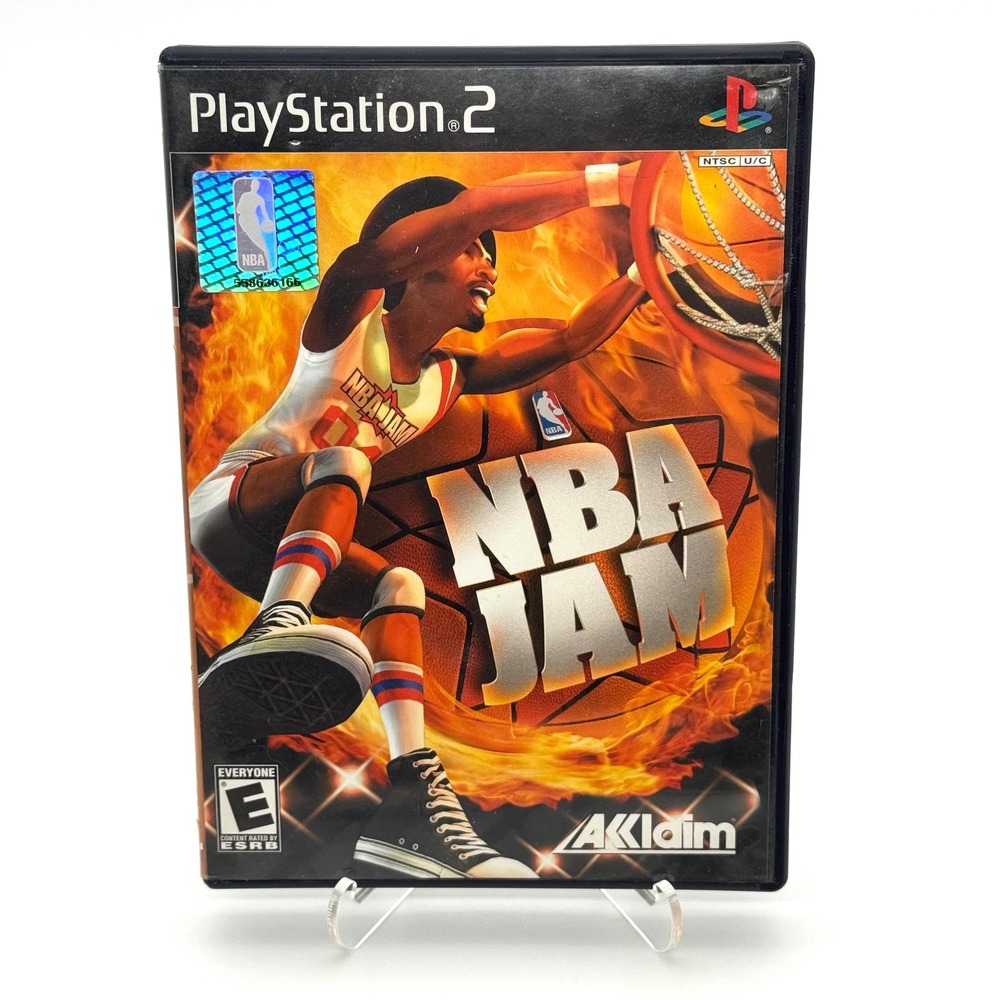 NBA Jam Sony PlayStation 2 PS2 Game CIB Acclaim Basketball Arcade 2003